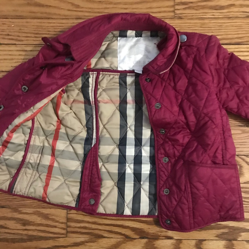 Size 2T Burberry coat.